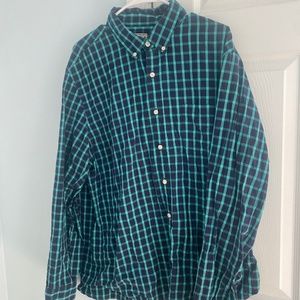 Quality Woven Shirts Tailored By J. Crew Men’s XL Button Down Long Sleeve